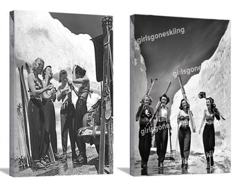 2-Pack Bonus World Famous Girls Gone Skiing  24&quot;x36&quot; Posters