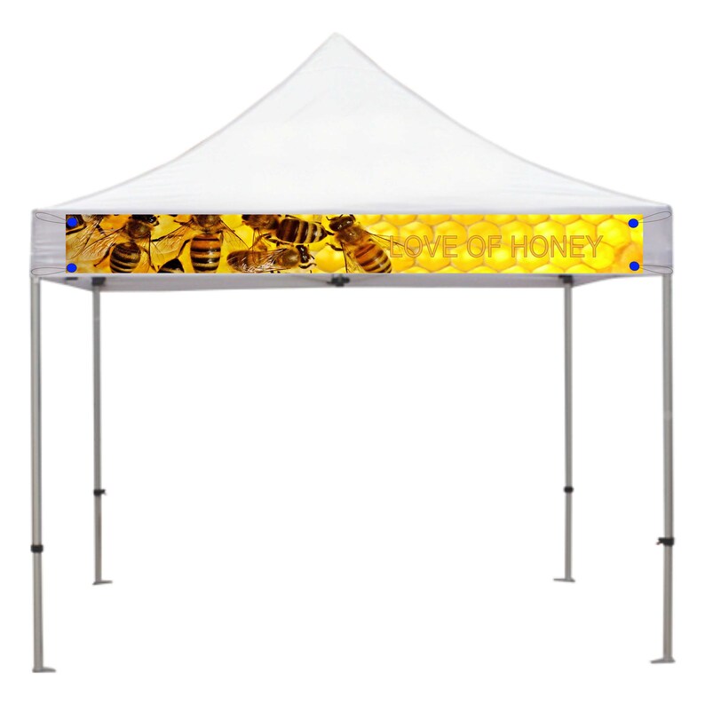 Canopy banner tent banner for 10x10 ft canopy 12 inch by 9.5 Etsy