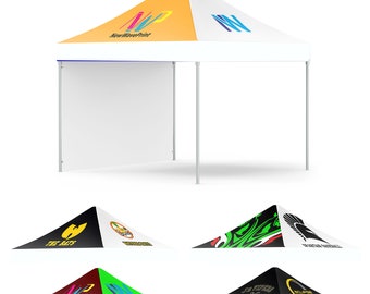 Custom canopy top for 10x10