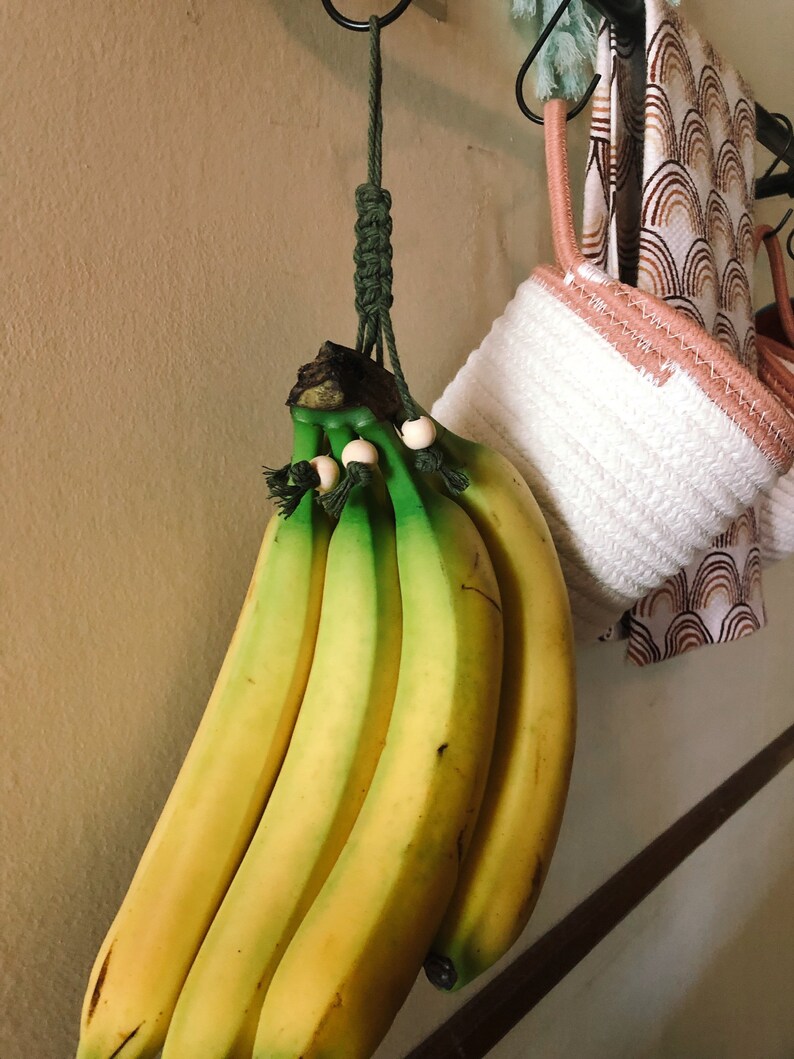 Macramé Banana Hanger Etsy