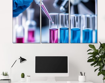 Chemistry Wall Art, Laboratory Wall Decor, Chemistry Teacher Gift, Hospital Wall Decor, Chemistry Class Decor, Chemistry Poster