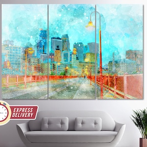Minneapolis Canvas Art, Minneapolis Skyline, Minneapolis Wall Art, Minneapolis Canvas Print, Minneapolis Photo, Minneapolis Print, Artwork