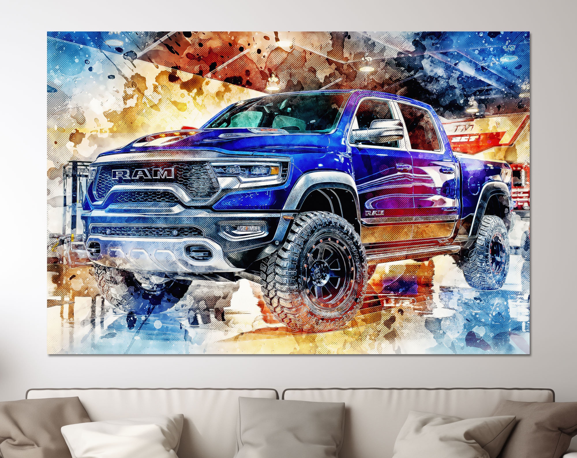 Dodge Ram 1500 TRX Gemälde auf Leinwand, Dodge Wandkunst, Dodge Leinwand  Kunst, Dodge Ram Poster, Dodge Wanddekor, Dodge Pick-Up Druck - Etsy  Österreich, image size:2000x1588