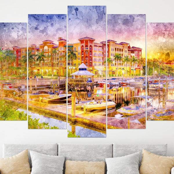 Naples Wall Art Etsy