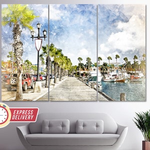 Aruba Wall Art, Aruba Painting, Aruba Canvas Print, Aruba Island Canvas Art, Aruba Photo, Aruba Wall Decor, Caribbean Wall Art