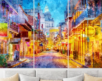 New Orleans Canvas Art, New Orleans Wall Art, Louisiana Canvas Art, Louisiana Wall Art, New Orleans Painting, New Orleans Print
