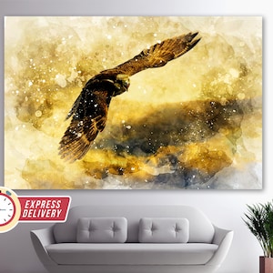 Eagle Flight Canvas Art, Bald Eagle Paintings, Eagle Print, Eagle Poster, Eagle Canvas Art, Eagle Photo, Abstract Wall Art, Eagle Wall Art