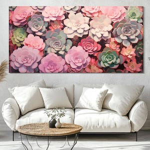 Abstrakte Agave Blumen Leinwand, Kaktus Blüte Poster, Agave Wandkunst, Kaktus Malerei, Kaktus Blumen Wandkunst, Kaktus Blüte Druck