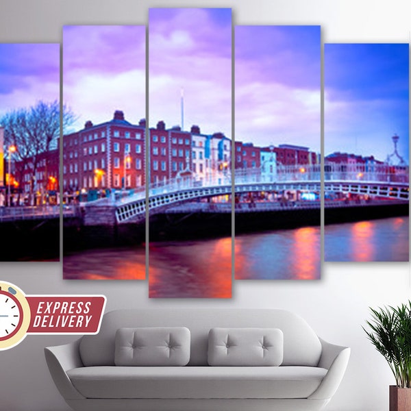 Dublin Skyline Etsy