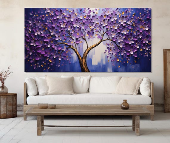 5-teiliges Schmetterling Wandbild Set - Lila 3D Leinwand Bilder 150x80cm Für Wohnzimmer