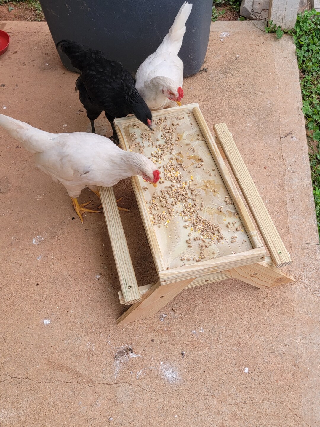 Chick Nic Picnic Table for Chickens or Other Small Animals Etsy