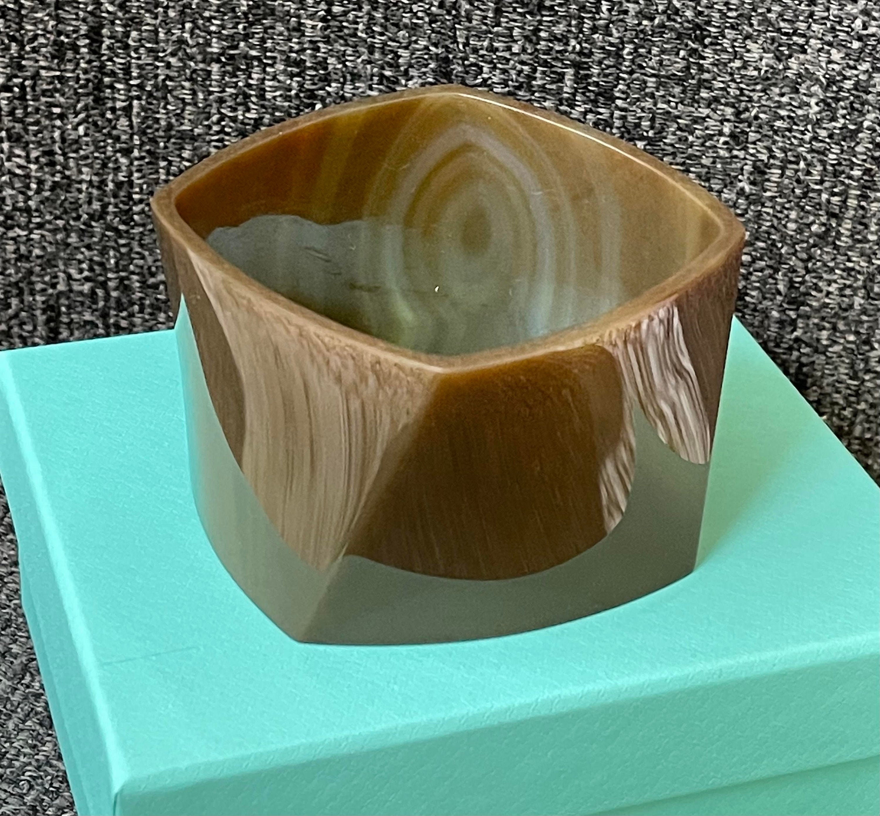Tiffany \u0026 Co. Gehry TORQUE Agate Wide 