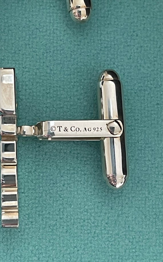 Tiffany & Co Sterling Silver FOR EVER Wedding Cuf… - image 3
