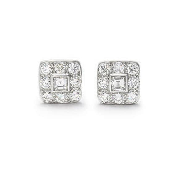 tiffany square earrings