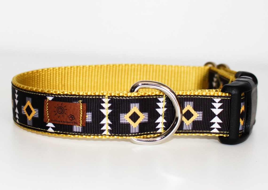 Aztec Dog Collar Tribal Dog Collar Southwest Dog Collar Etsy