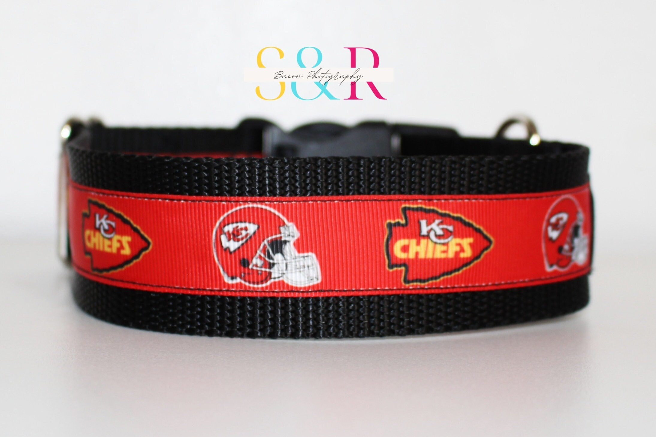 Kansas City Chiefs KC Chiefs Dog Collar Football Dog Etsy
