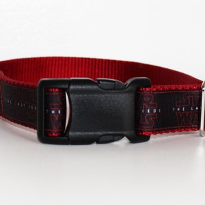 Star Wars Dog Collar - The Last Jedi Dog Collar - 1" Adjustable Dog Collar