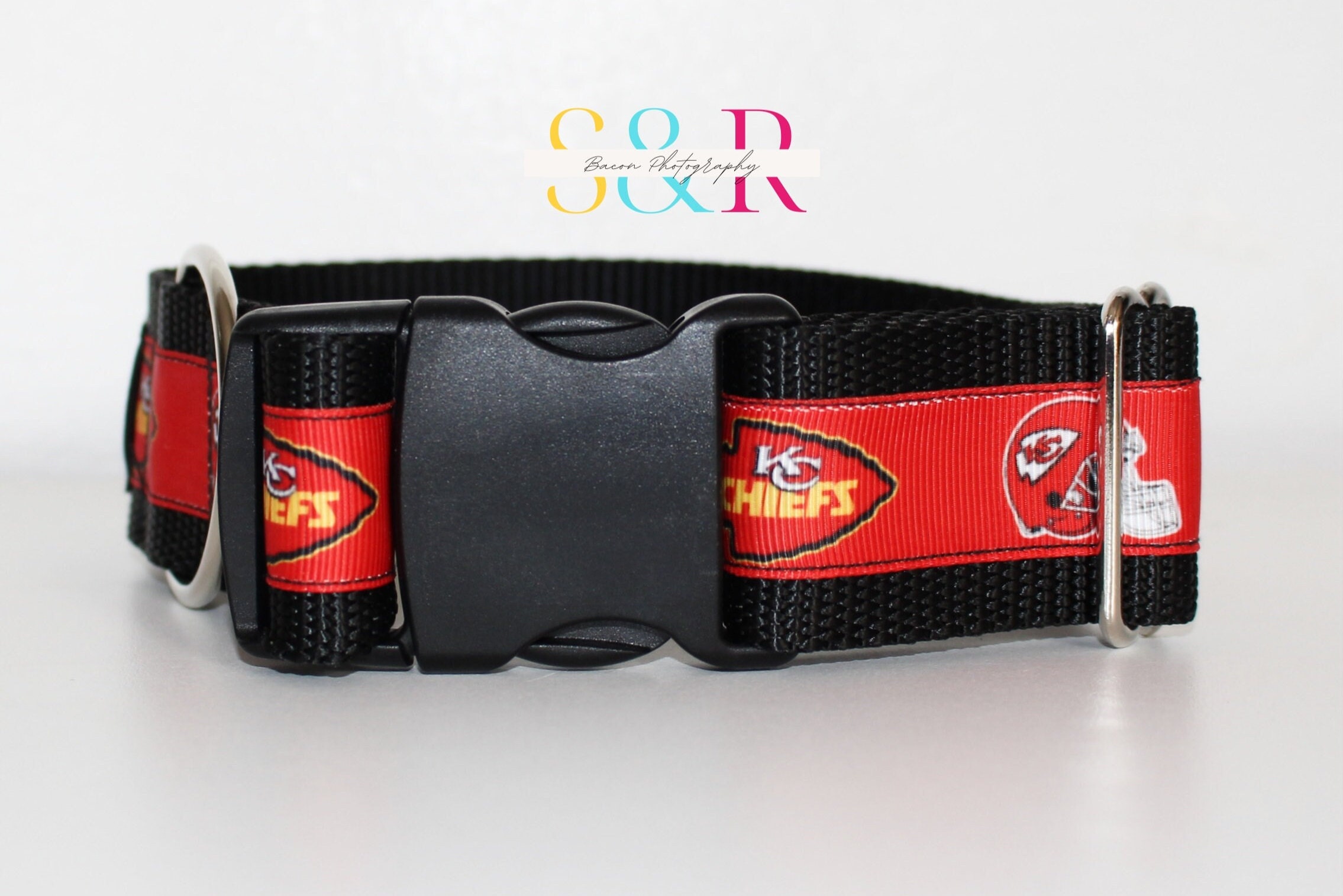 Kansas City Chiefs KC Chiefs Dog Collar Football Dog Etsy