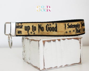 Wizard - Up to No Good - Key Chain - Keyfob - Co-Worker Gifts