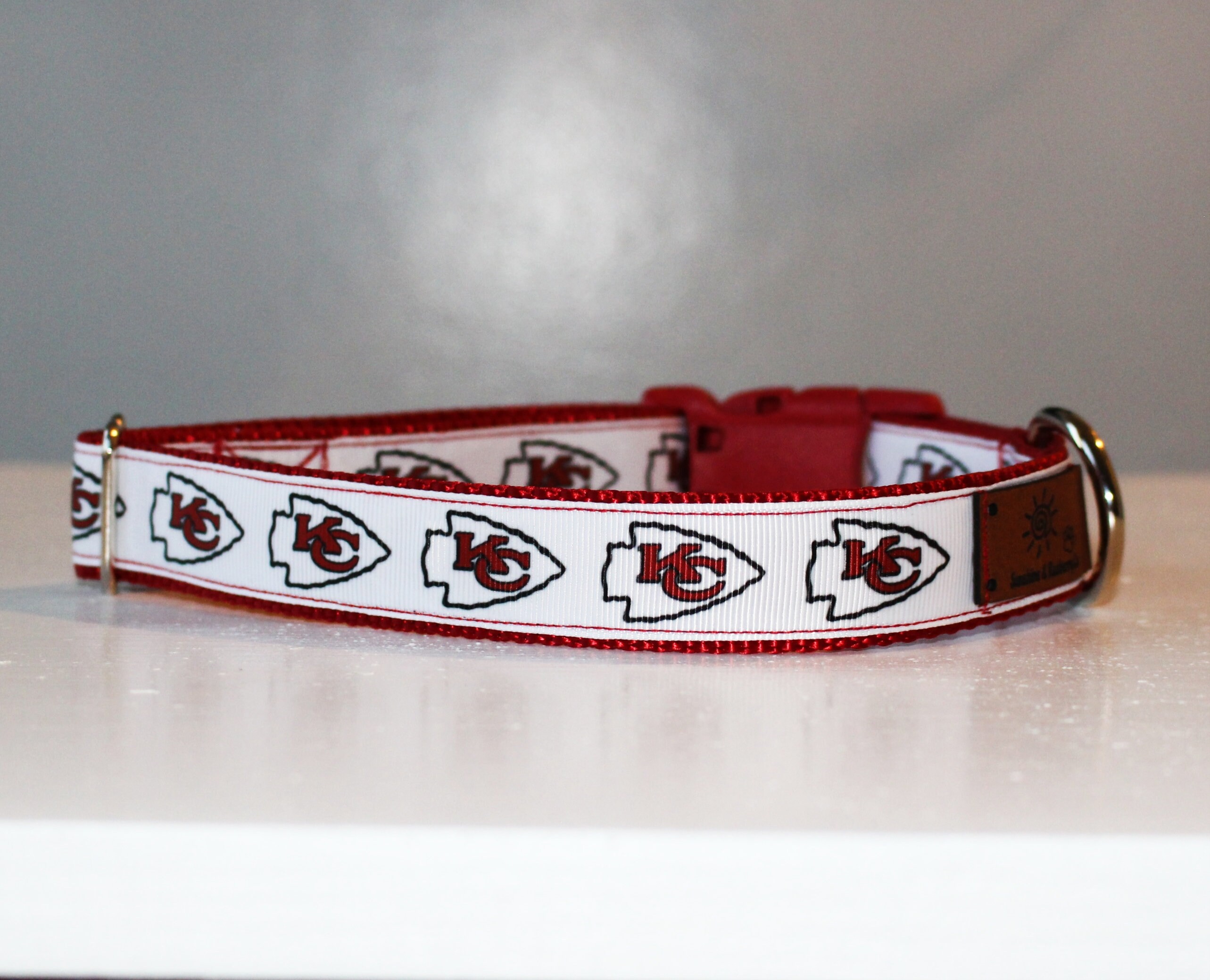 Kansas City Chiefs KC Chiefs Dog Collar Football Dog Etsy