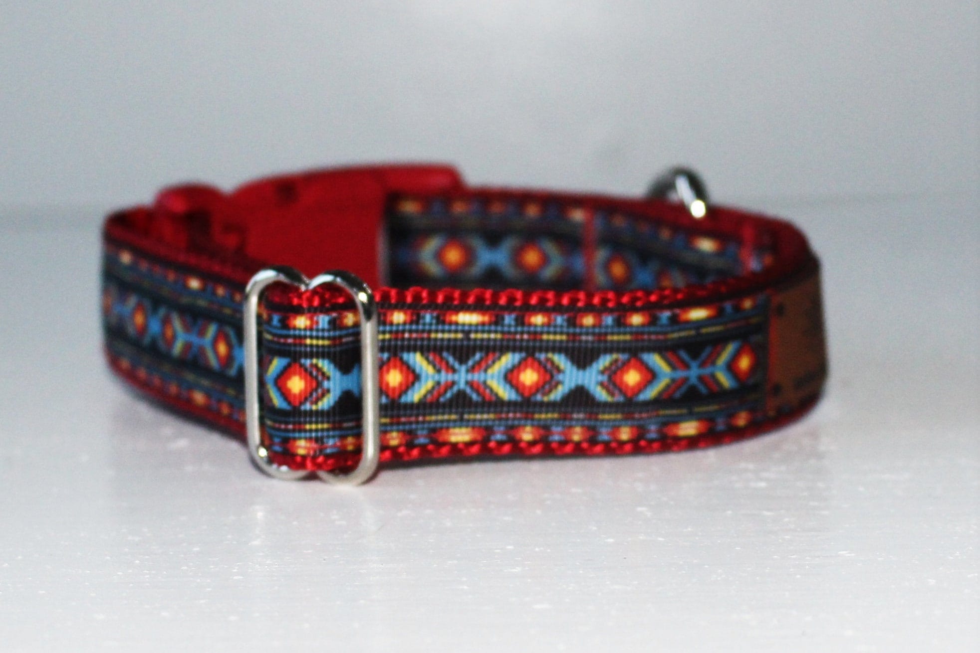 Aztec Dog Collar Tribal Dog Collar Southwest Dog Collar Etsy