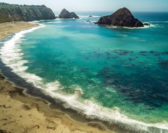 Northern California Coast- Pacific Ocean- Canvas Print- Landscape Photo- Wall Decor