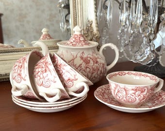 ジュヌヴィエーブ　レチュ　　3点セット ジュヌヴィエーヴ・レチュー コーヒーセット | カップ6個とソーサー6個