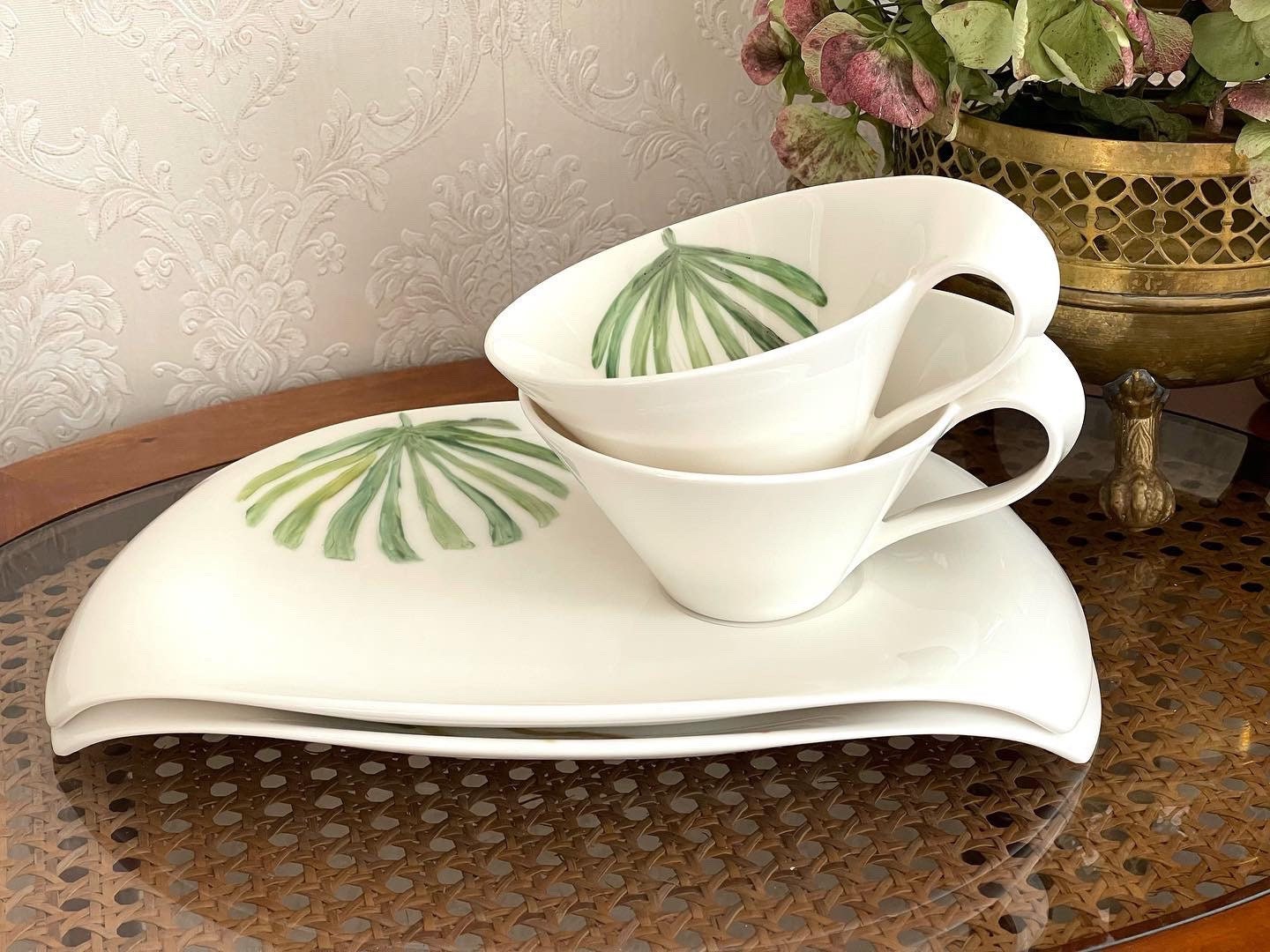 Villeroy & Boch. Petite Déjeuner. Tasses à Thé ou Café.porcelain.