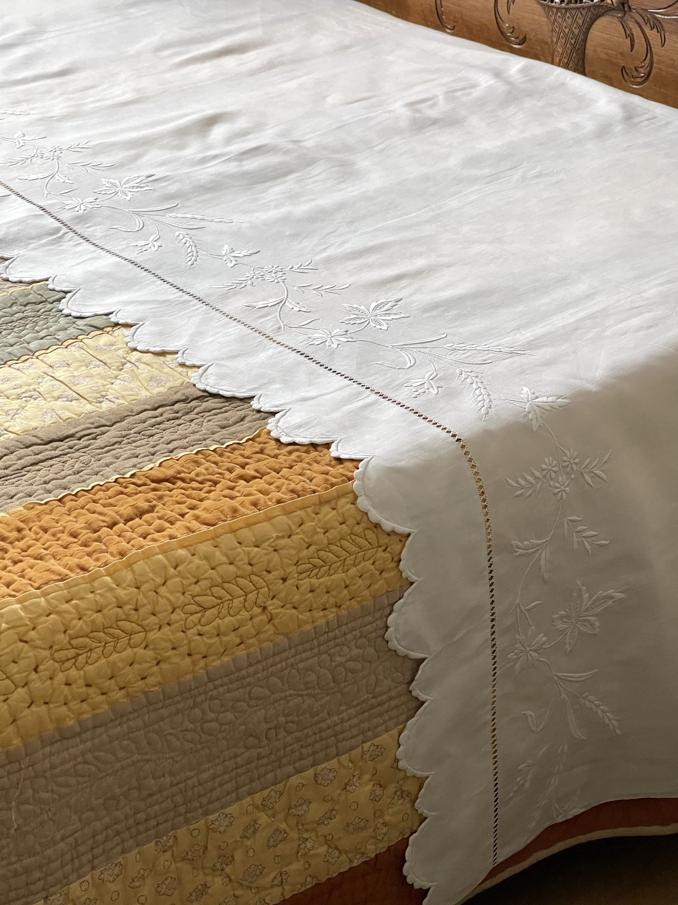 Linge De Maison Ancien.superbe