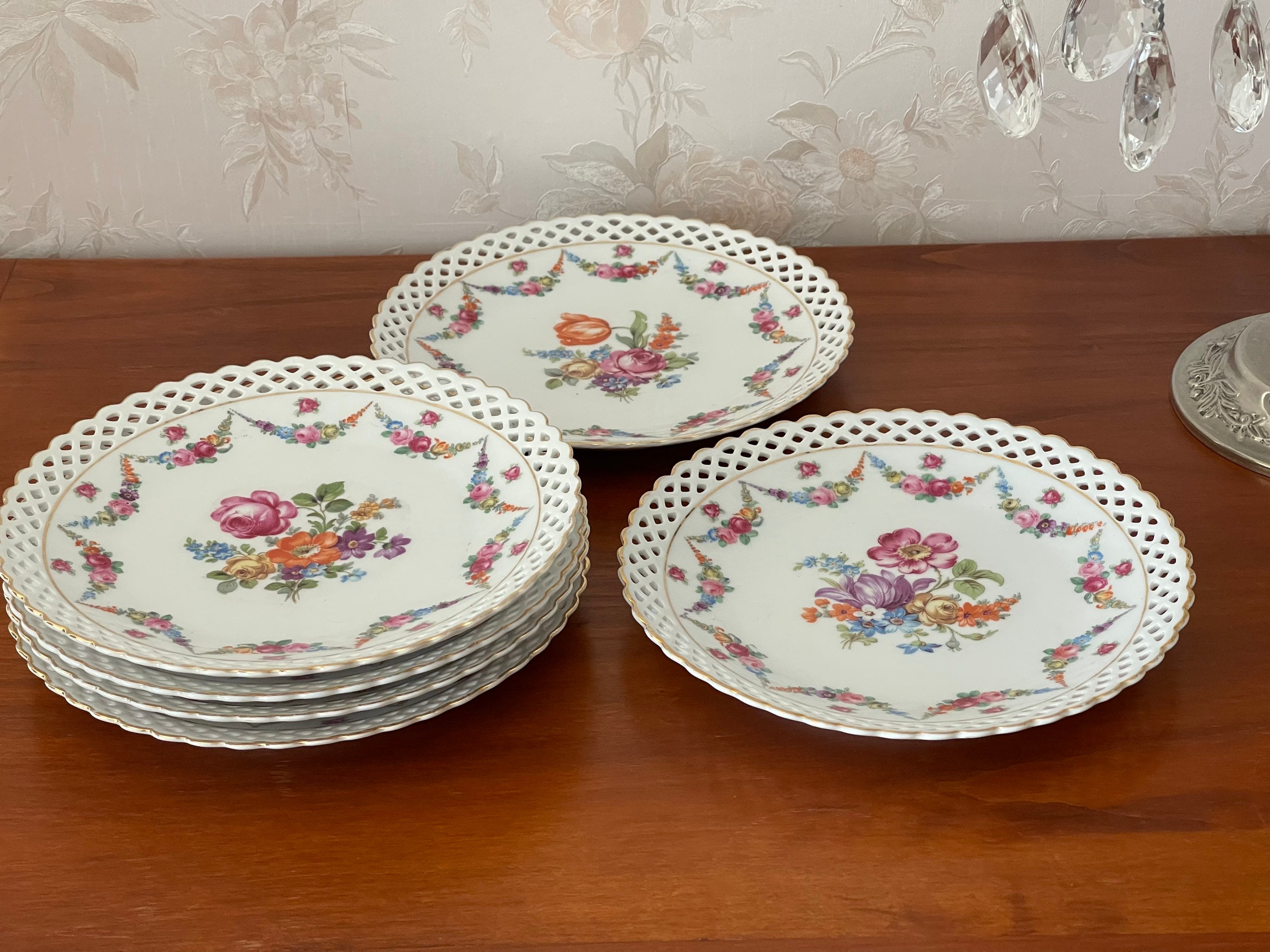 Schumann bavaria. 6 Assiettes