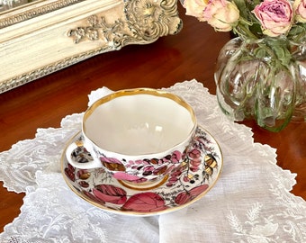 Incredible coffee cup, tea. Fine and chic porcelain. Vintage. 270 ml.