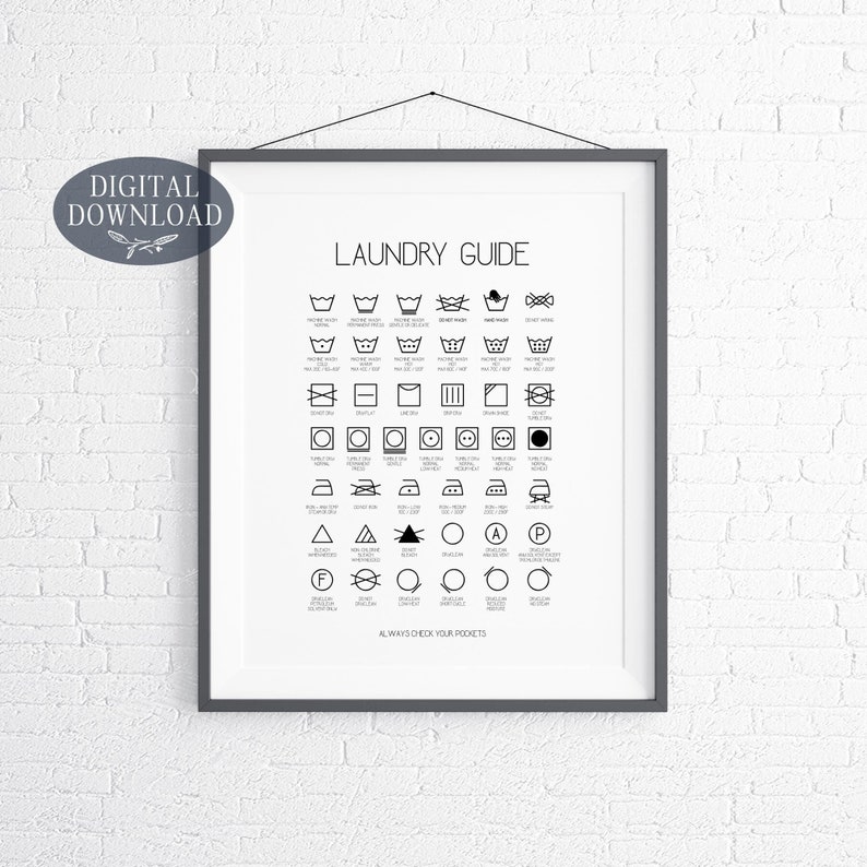 Laundry Place Decor, Printable Laundry Symbols, Laundry Marketing consultant, Printable Laundry Space Artwork, Utility House Indication picture about Laundry Symbols Printable referred to as Laundry Place Decor, Printable Laundry Symbols, Laundry Advisor, Printable Laundry Space Artwork, Utility Area Indicator