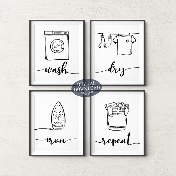 Laundry Room Printable Art