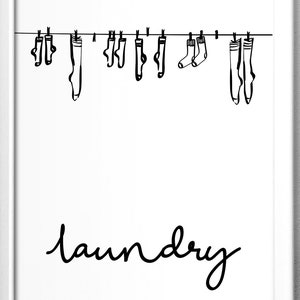 Laundry Room Decor, Printable Artwork, Set of 2 Prints, Laundry Room ...