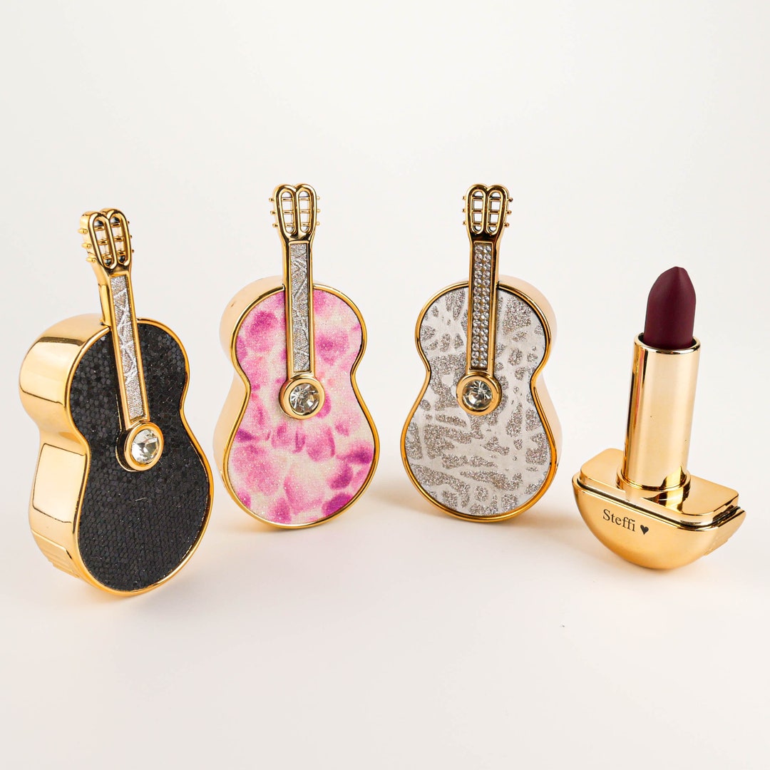 Custom Lipstick With Name Engraving guitar Series Natural, Organic