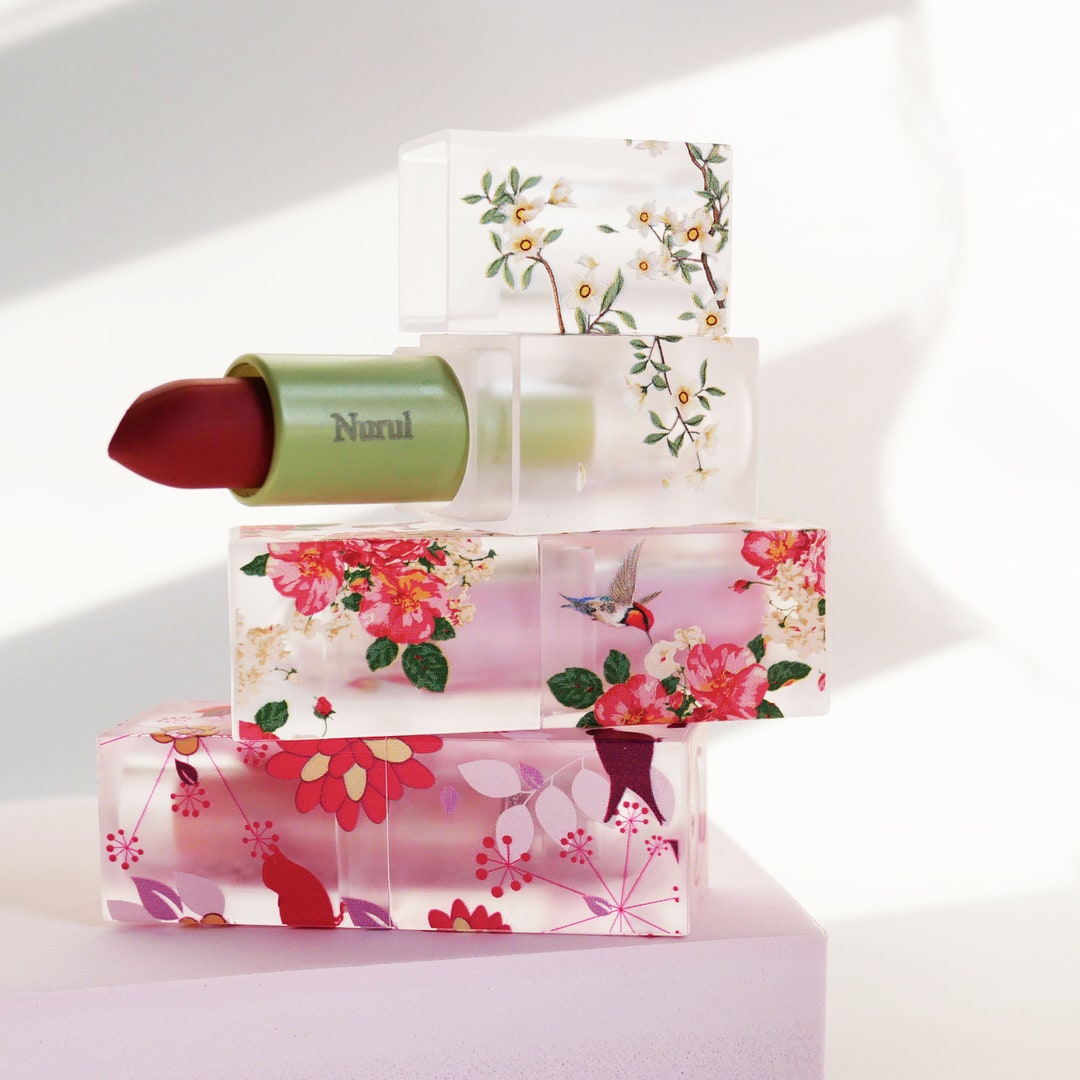 Customised Lipstick With Name Engraving transparent Series Natural