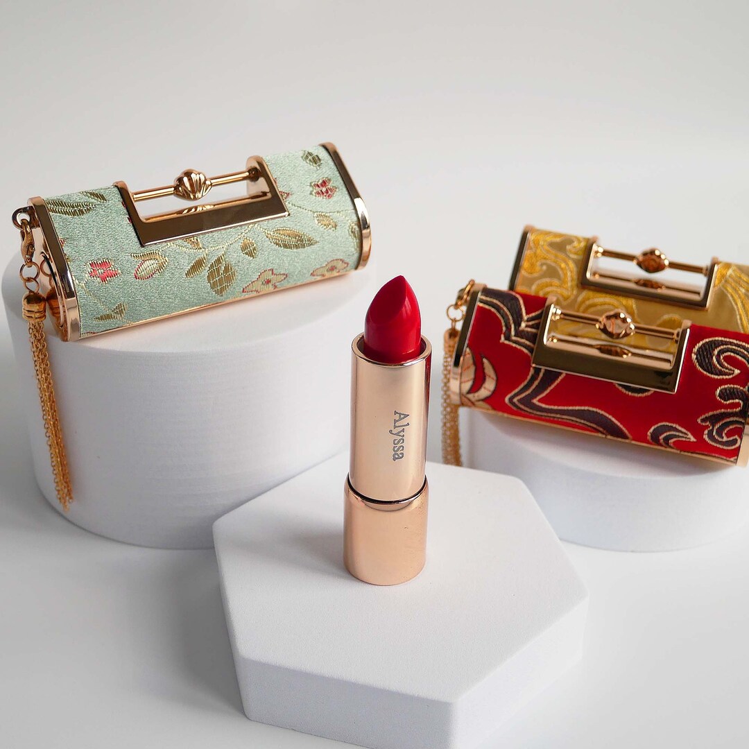 Custom Lipstick With Name Engraving love Locker Series Natural