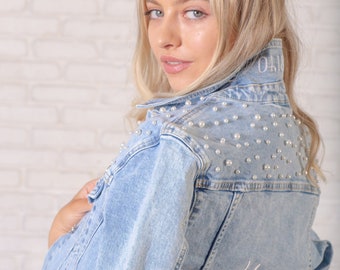 etsy jean jacket