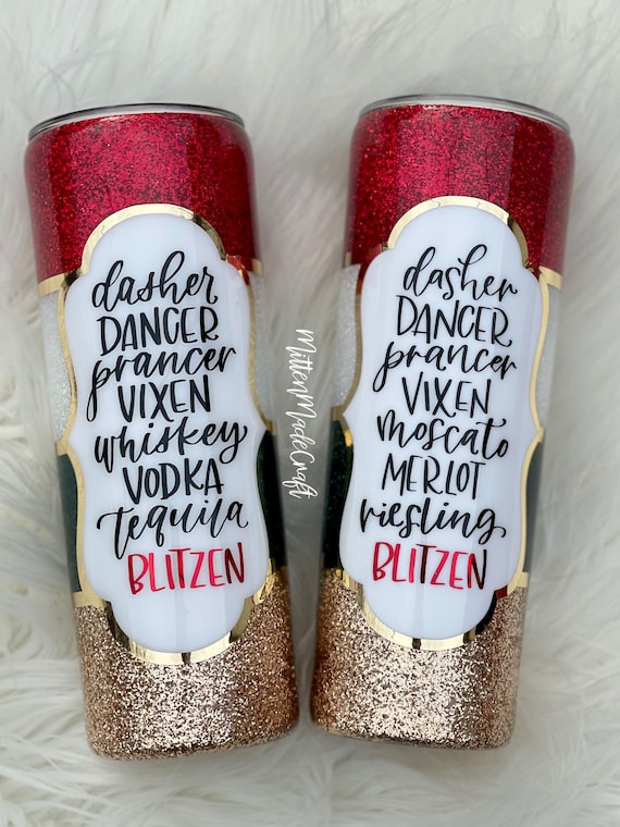 Alexander Graham Bell Ruin vagabond Split Glitter Tumbler Christmas Glitter Tumbler Reindeer - Etsy UK