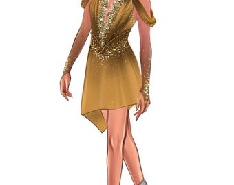 Exclusively Crystalled Dress