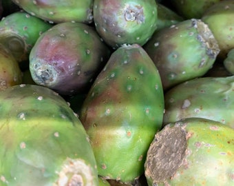 Fresh Cactus Pear (8 fruit) Prickly Pear The Actual Fruit