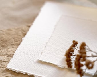 200g textured paper - 10 sheets | Paper for invitation cards | Sturdy cardstock for stationery | DIN A4