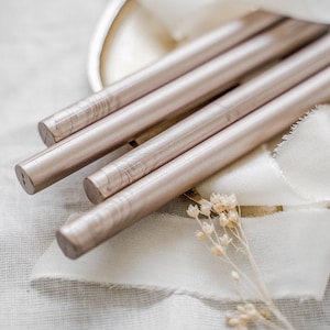 Siegelwachs - 11 mm Stangen - Siegelwachsstangen für Wachspistole - große Auswahl an Wachs - grün - Taupe - rost