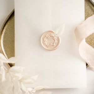 Transparente Hülle für Karten im A6 Format - Durchsichtige Hülle - Pergament Hülle für Einladungskarten zur Hochzeit - Hochzeitspapeterie