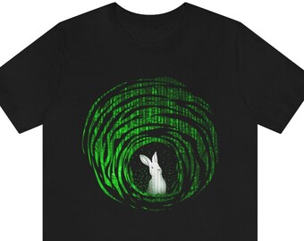 Conspiracy Theories Going Down The Rabbit Hole T-Shirt
