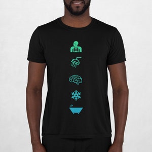 Funny Cold Showers T-Shirt Cold Exposure Wim Hof Shirt Funny Cold Showers T-Shirt Cold Exposure Wim Hof Shirt