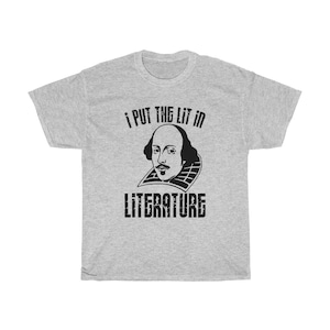 Shakespeare habe ich die beleuchteten In Literatur T Shirt - Unisex