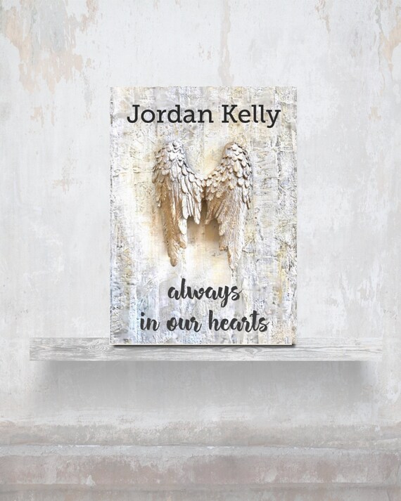 Loss of Brother Remembrance Gift Personalized Angel Wings Etsy