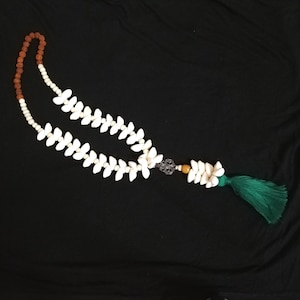 Rudraksh shell Necklace