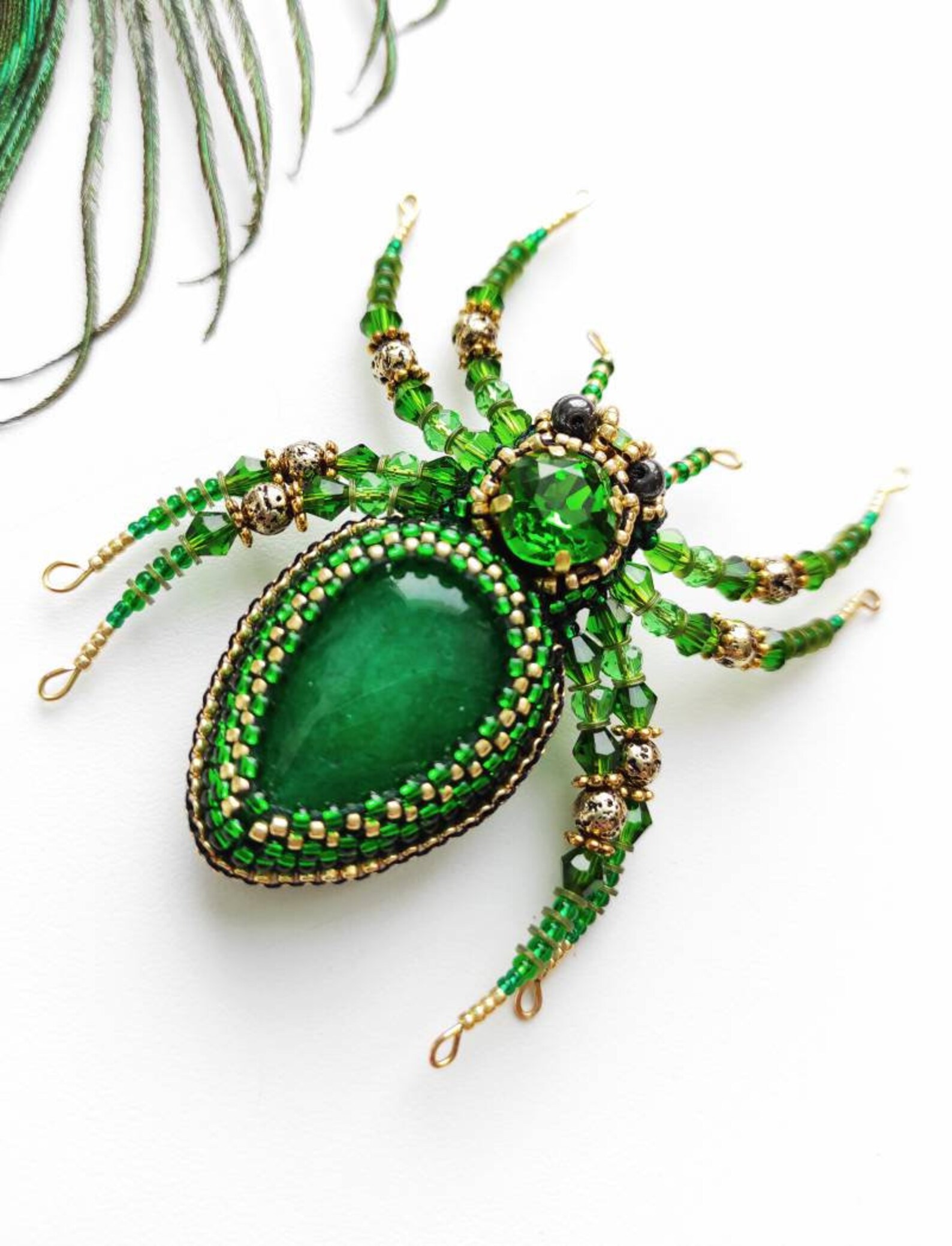 Spider Brooch Brooch Pin Handmade Brooch Jewelry Etsy